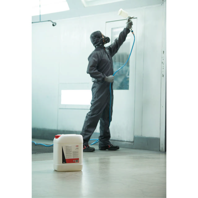 Antidust Premium - Met verbeterde formule om de wanden van de spuitcabine schoon te houden