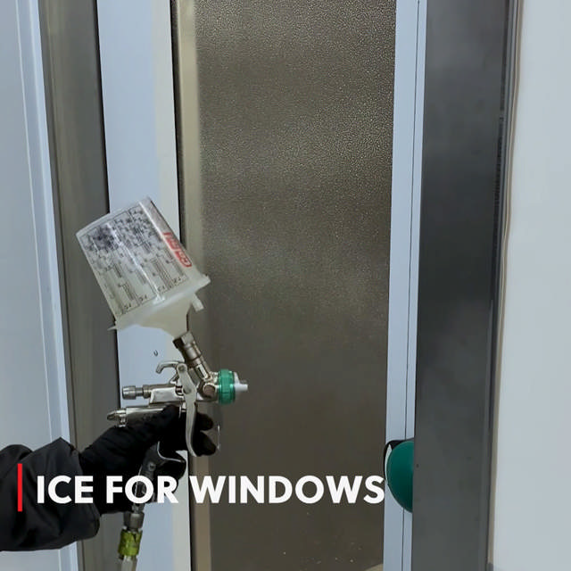 Ice Transparent - Protection pelable pour cabines