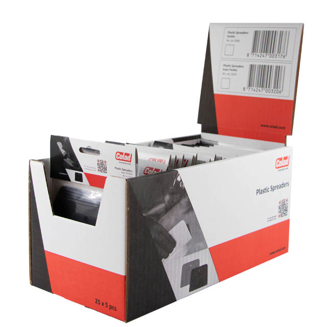 Spatola in plastica Super Flessibile Nero 100 pezzi