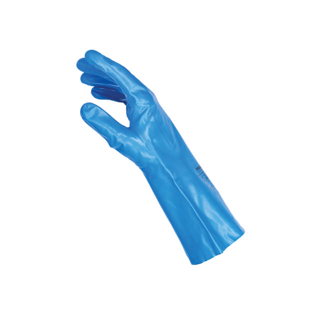 GLQ 10 - Guantes de nitrilo caucho azul XL - 1 par