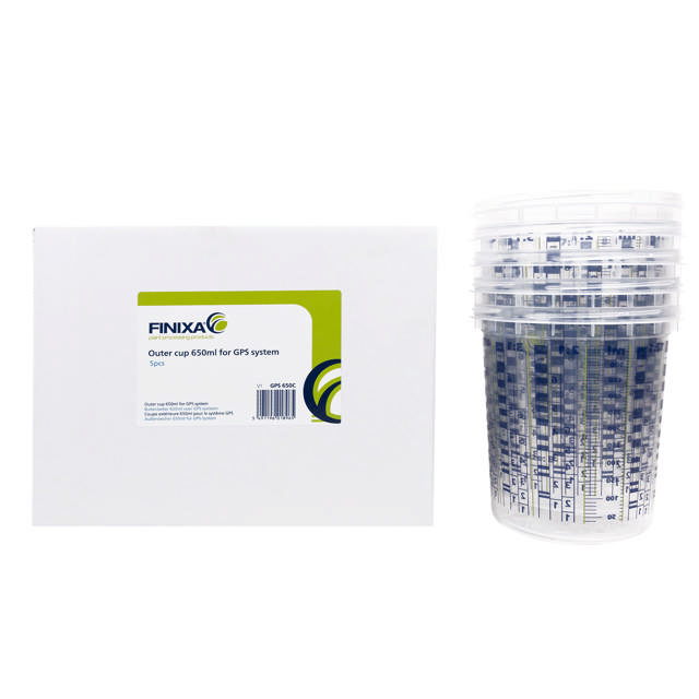 GPS 650C - Vaso exterior calibrado 650 ml para GPS - 5 udes