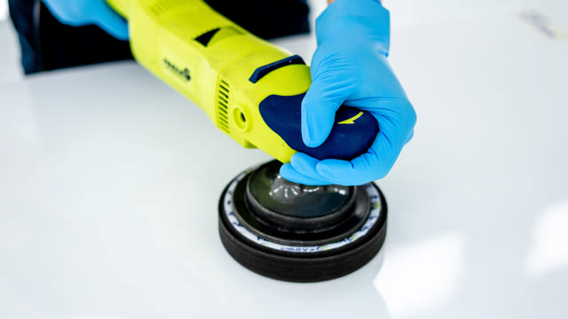 POL 55 - Elektrische polijstmachine 1050W 700-2500RPM