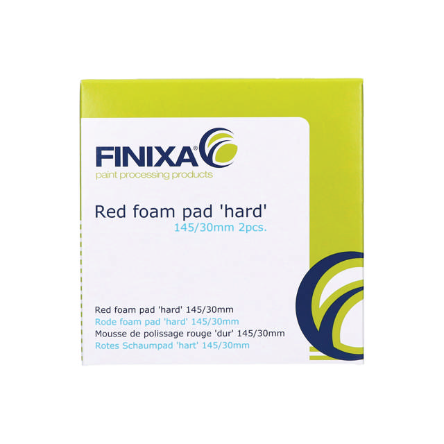 POP 308 - Mousse de polissage rouge 'dur' 80/25mm - 5p.