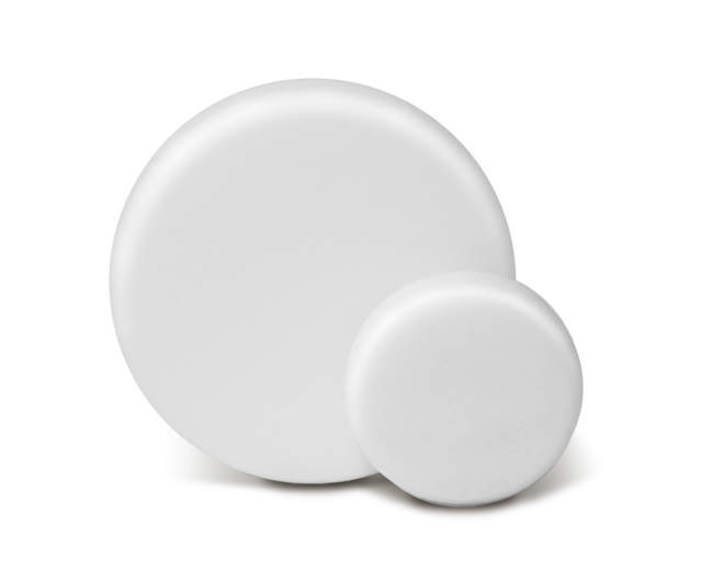 POP 514 - Witte foam pad 145/30mm 2st.