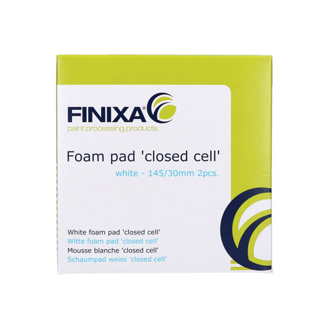 POP 514 - Witte foam pad 145/30mm 2st.