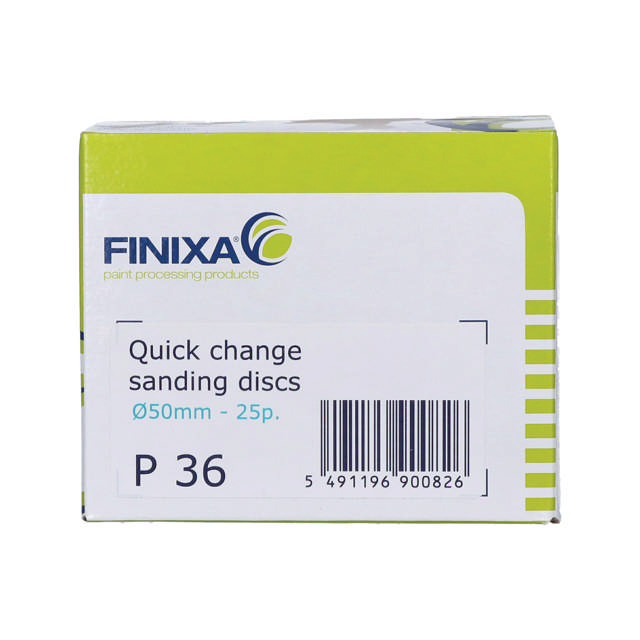 QCD 5080 - Quick change schuurschijven Ø50mm  P80 25st.