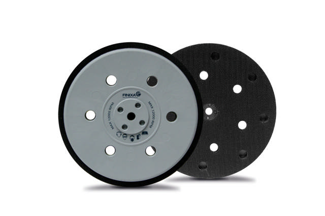 SAM 15M - Plato velcro lijadora Ø150 mm MEDIUM universal-15 agujeros