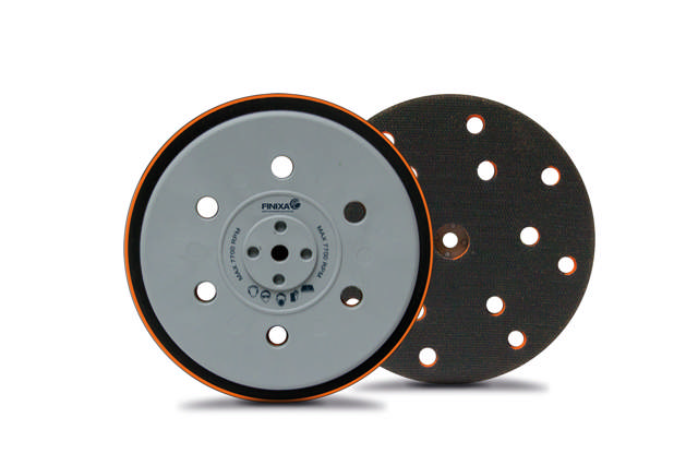 SAM 15M - Plato velcro lijadora Ø150 mm MEDIUM universal-15 agujeros