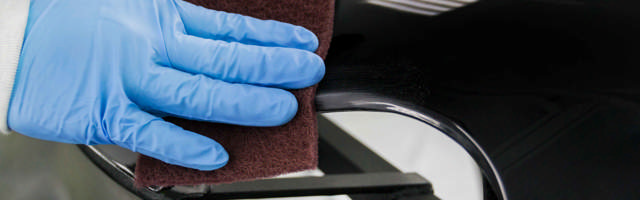 SBR - Schuurvlies - 100mm x 10m