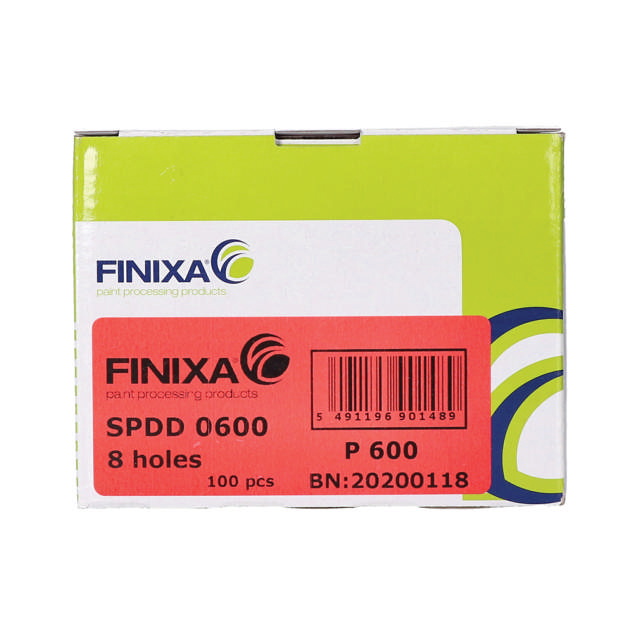 SPDD 0240 - Schuurschijven drager Ø125mm 8 gaten P240 100st.