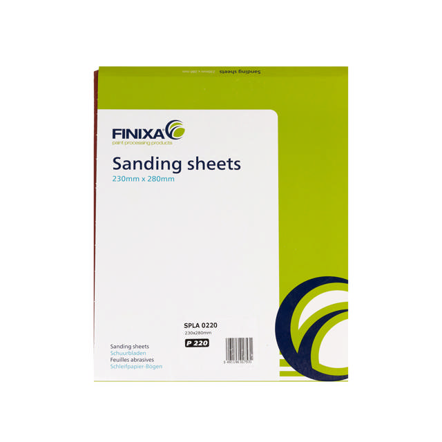 SPLA - Hojas de lija en seco 230mmx280mm - 50p.