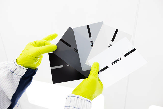 SSC 02 - Placas muestras de pintura - gris claro - 250un.