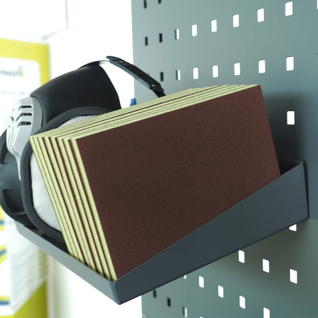 Plateau de stockage pour abrasifs