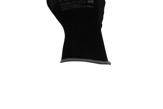 GLL 11B - Gants pour montage PU noir - XXL 12 paires