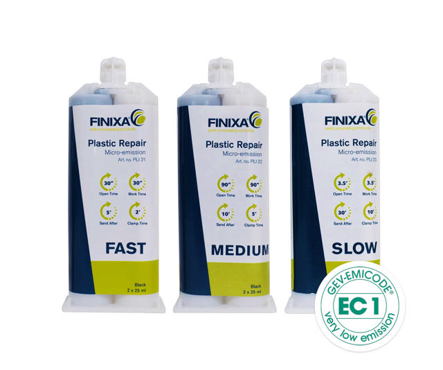 PLI 23 - Reparación plástico lento (3.5 min) Micro emisión