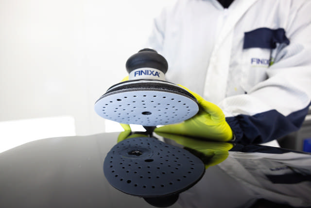 Sistema abrasivo de preparación de pintura