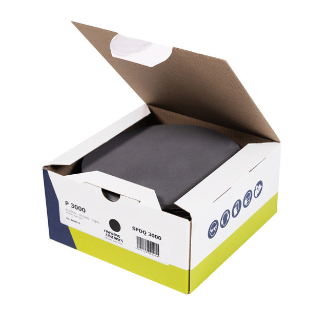 SPDQ - Ultimate Schaumscheiben klett Ø150mm ohne Löcher - 10st.