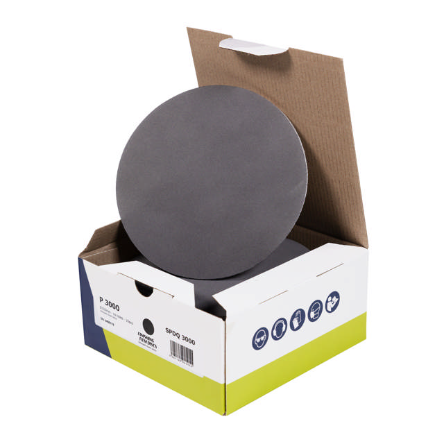 SPDQ - Ultimate Schaumscheiben klett Ø150mm ohne Löcher - 10st.