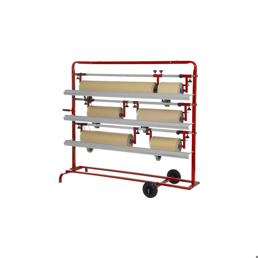 Dispenser per carta da mascheratura 6 rotoli