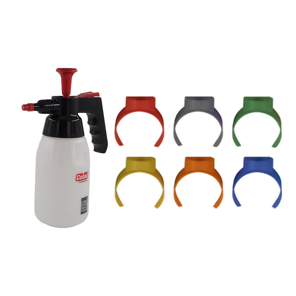 Spruzzino nebulizzatore a pompa capacitá 1000 ml + Cappucci di codifica